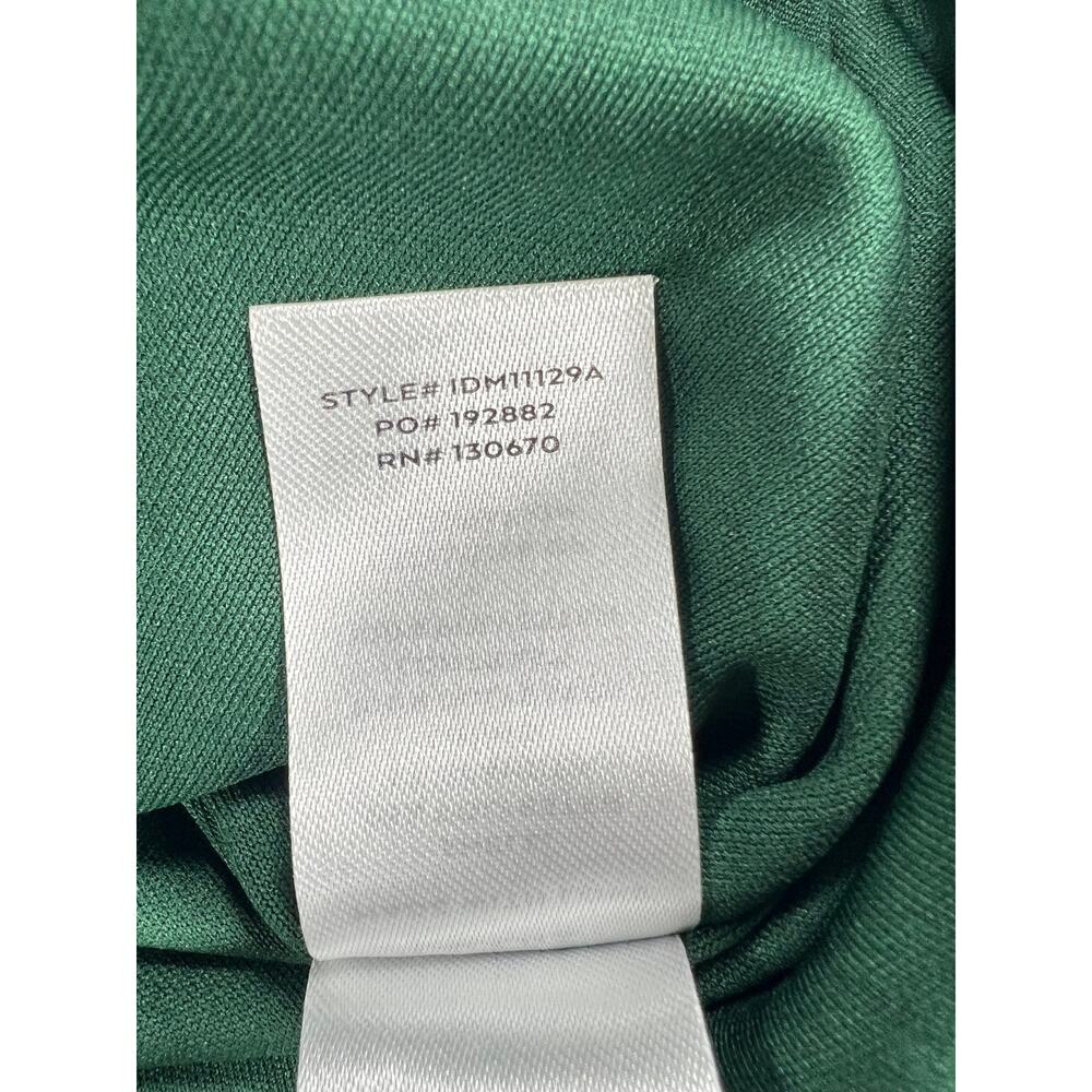Lulu's Luxurious Allure Emerald Green Velvet Strapless Maxi Dress Size Medium - Picture 10 of 11